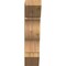 Ekena Millwork Funston Slat Rough Sawn Bracket, Western Red Cedar, 6"W x 18"D x 26"H BKT06X18X26FST06RWR - alternate 4